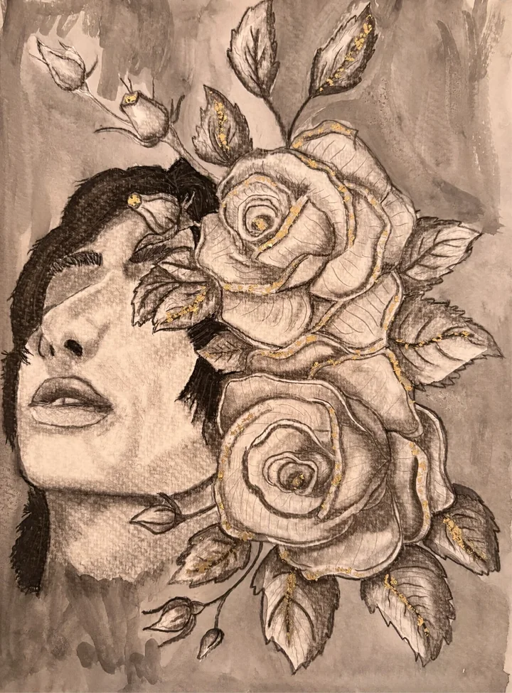 Blooming In Gold by Jasmine Carroll