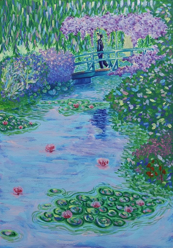 A Peaceful Walk by Alejandra Ortega