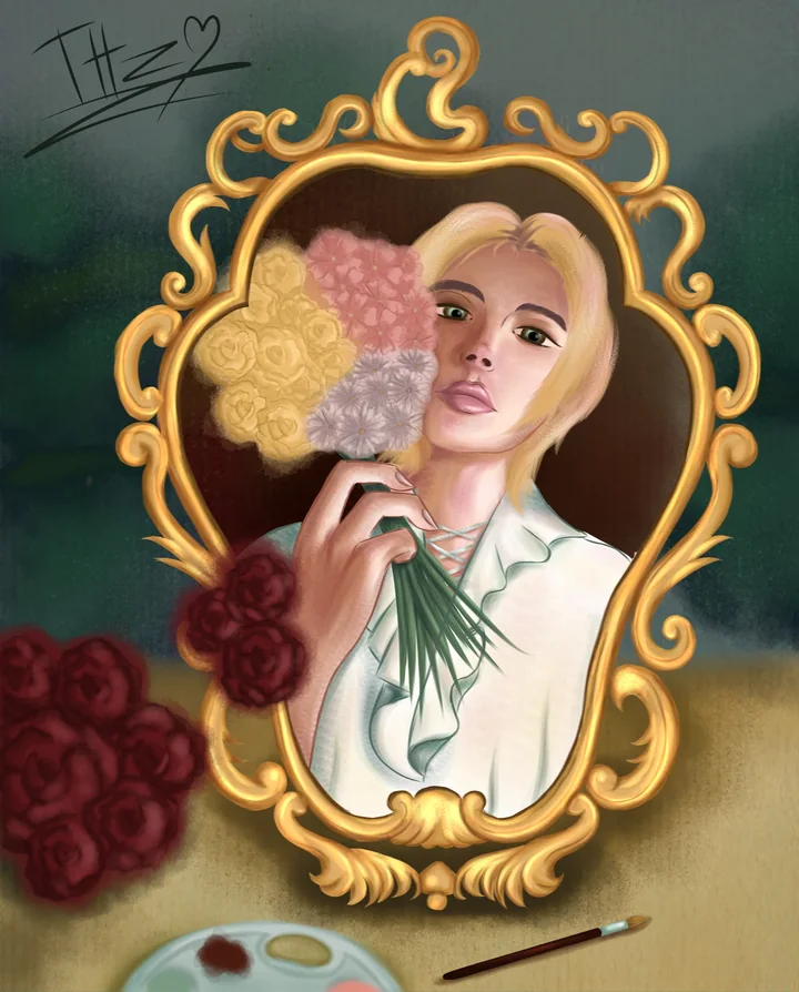 Beauty behind an Artist by Itzzy V